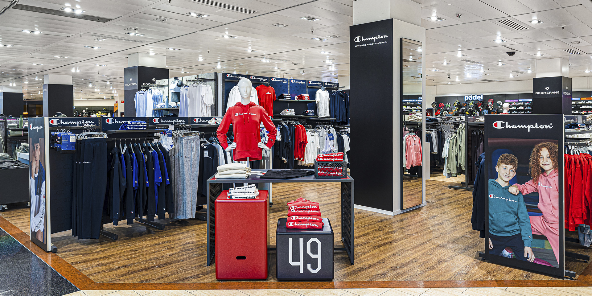 Ropa y calzado deportivo para niños